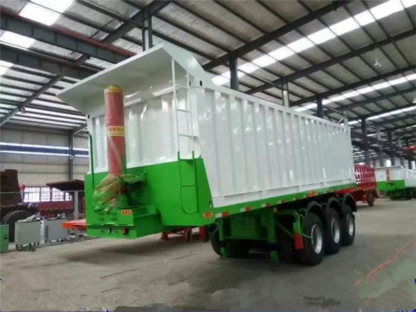 平板自卸半挂车 上面拉集装箱算不算改型车