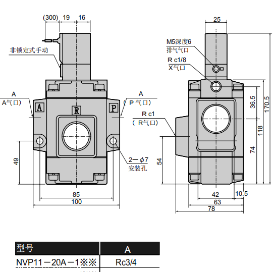 原装日本CKD喜开理NVP11-20A-12G-3电磁阀特点介绍