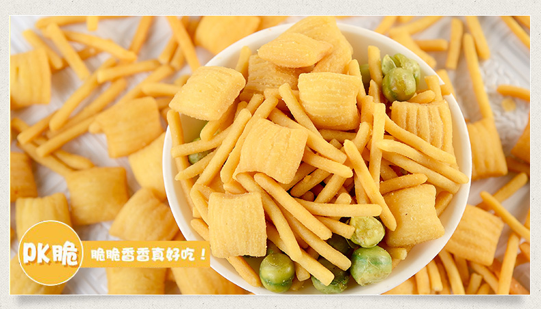 咪咪条设备油炸面食生产线（厂家直销）