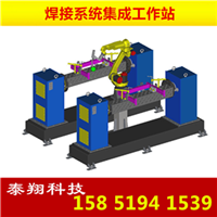 电梯零部件焊接 机器人焊接工作站方案