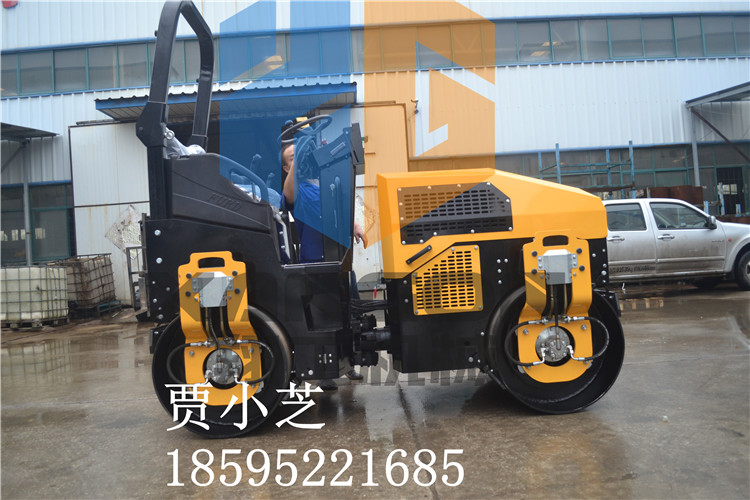 双钢轮振动压路机 小型压路机厂家
