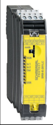 施迈赛多功能安全模块SRB-E-201LC的产品示意图