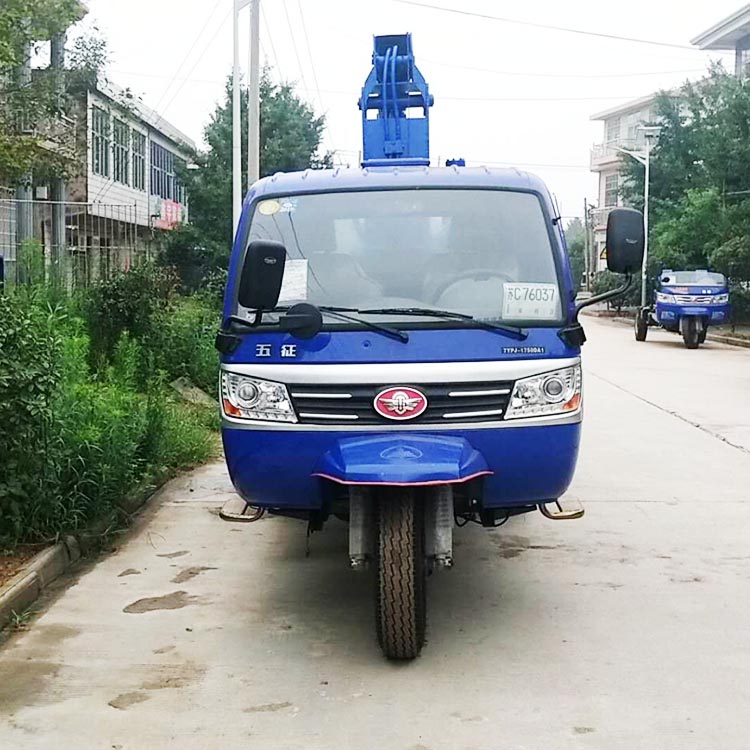 三轮车随车吊厂家 带吊机的三轮车