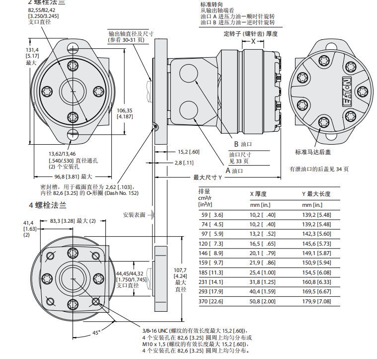 通用轴配流马达/威格士VICKERS详细介绍