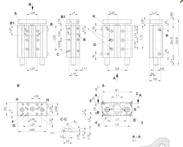 AVENTICS安沃驰0822060102导向气缸的特点