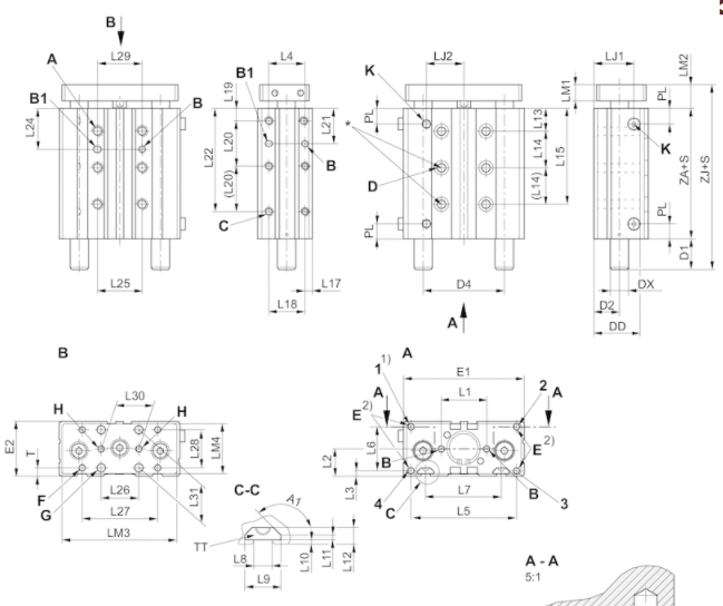 AVENTICS安沃驰R402000320导向气缸的结构原理