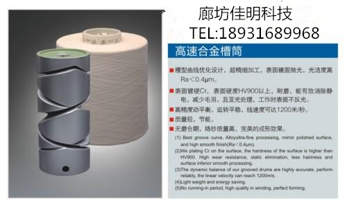 络筒机槽筒