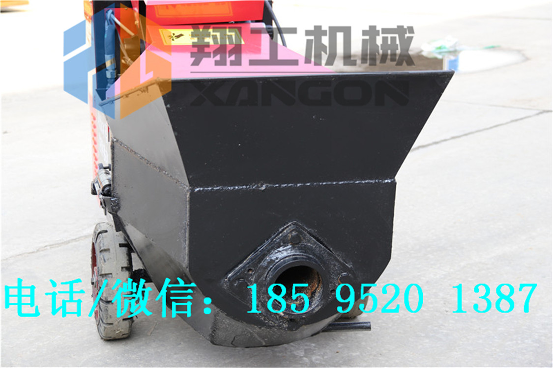 新型模块建房泡沫建房使用的混凝土输送泵