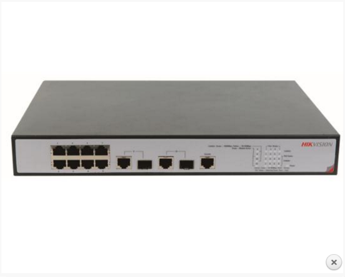 DS-3E2310P-H 海康威视10口POE交换机