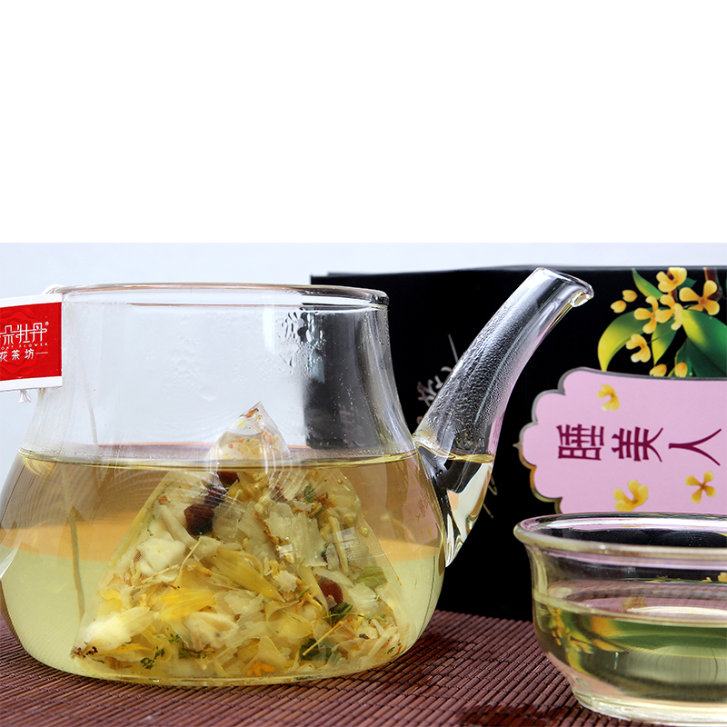 牡丹花茶菊花茶组合茶袋泡茶30g纸盒装