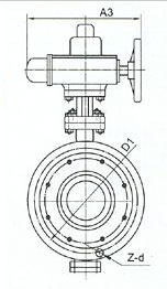 D943H电动法兰硬密封蝶阀