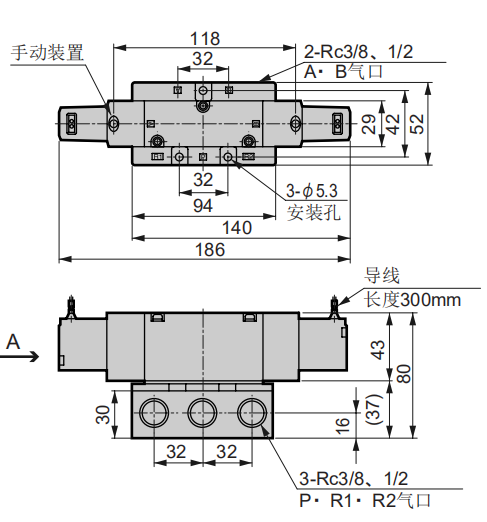 CKD单体阀4KB420-15-M1LS-DC24V的参考图