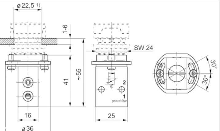 AVENTICS单阀门性能分类， R412020590 