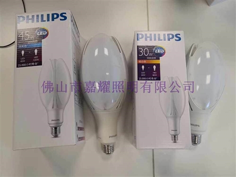 飛利浦LED汞燈30W45W瓦LED庭院燈泡 代替傳統汞燈光源