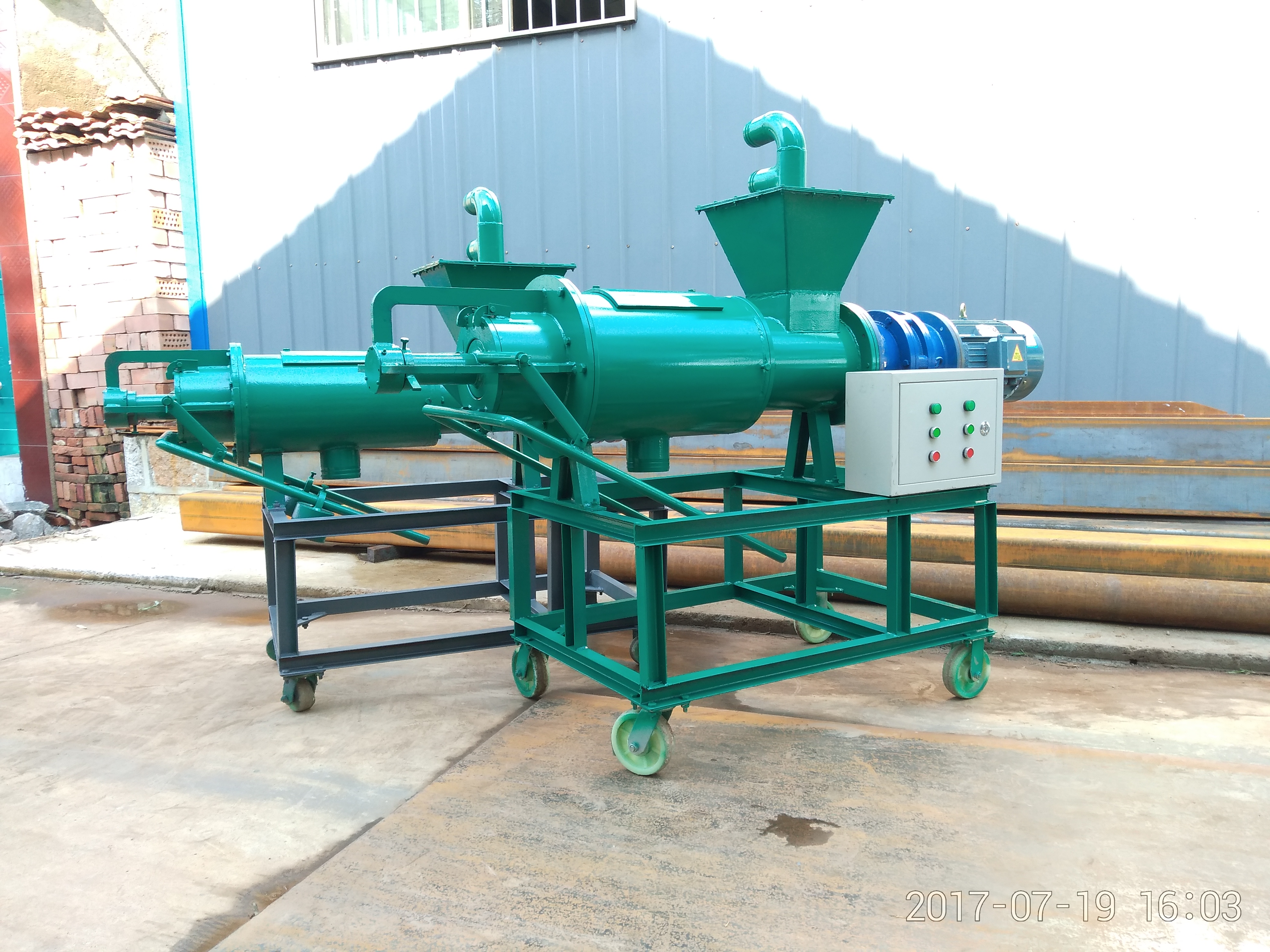 猪粪干湿分离器 牛粪固液分离机设备鸭粪