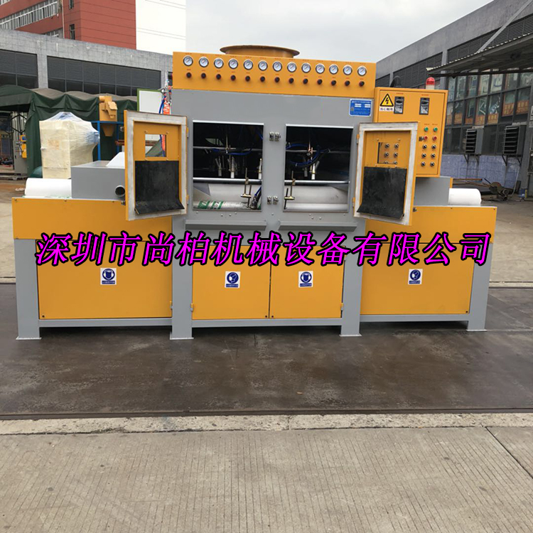 非标定做打砂机贝壳自动喷砂机流水线除锈