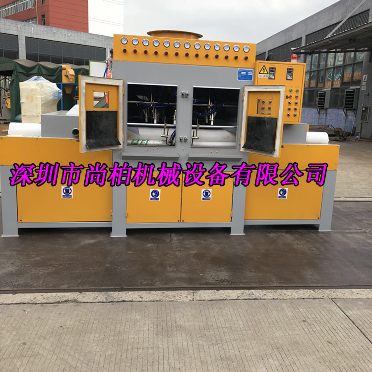 非标定做打砂机贝壳自动喷砂机流水线除锈