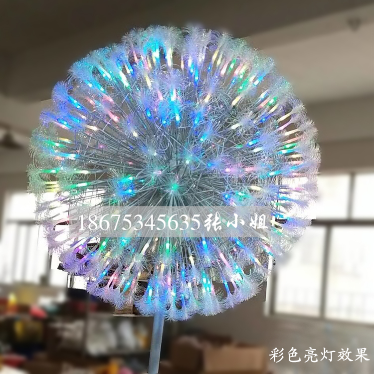 中山芦苇灯蒲公英灯led玫瑰花灯