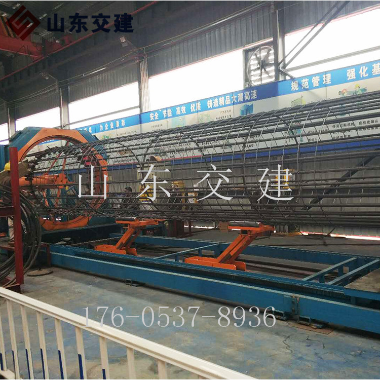 山东交建厂家直销数控钢筋笼滚焊机