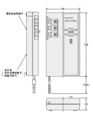 原装日本欧姆龙手持检测器