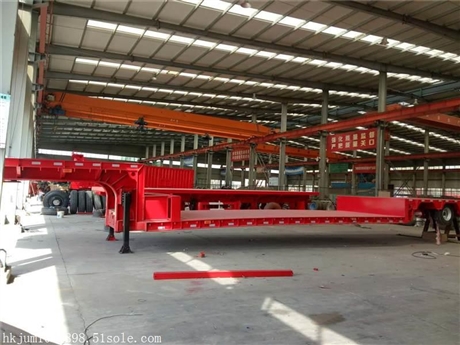 抽拉式低平板半挂车价格 轻量化提升空间