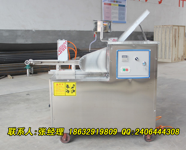 朔州小型不锈钢麻花成型机可自动淋油切断