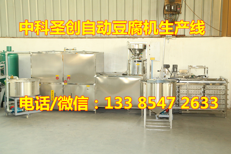 攀枝花小型豆腐机价格 自动豆腐机设备厂家