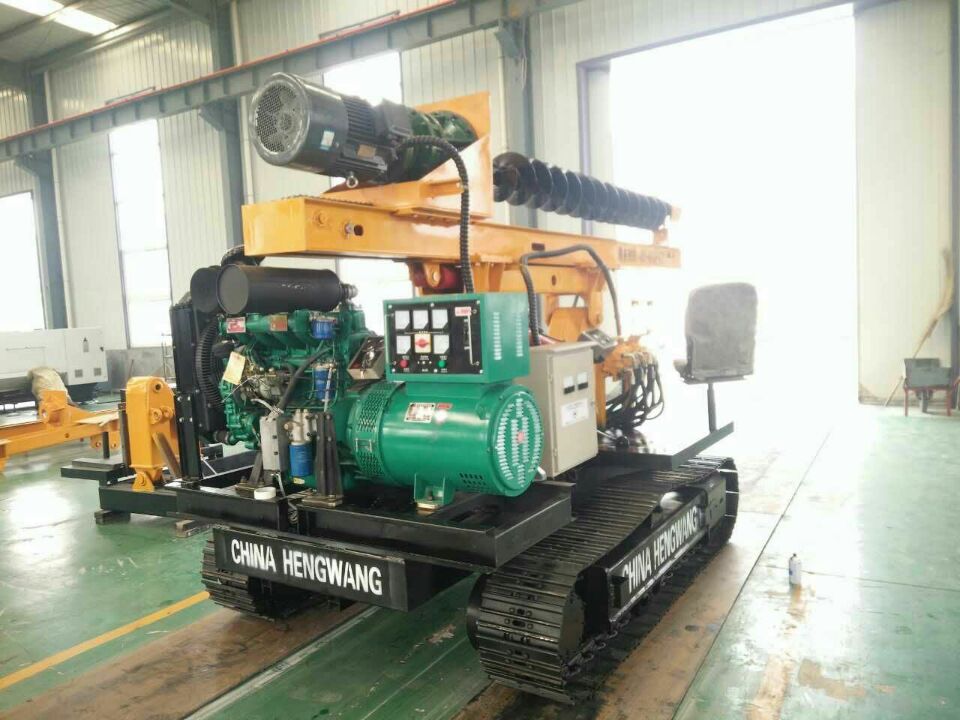 气动光伏打桩机工程建筑专用的桩工机械低价