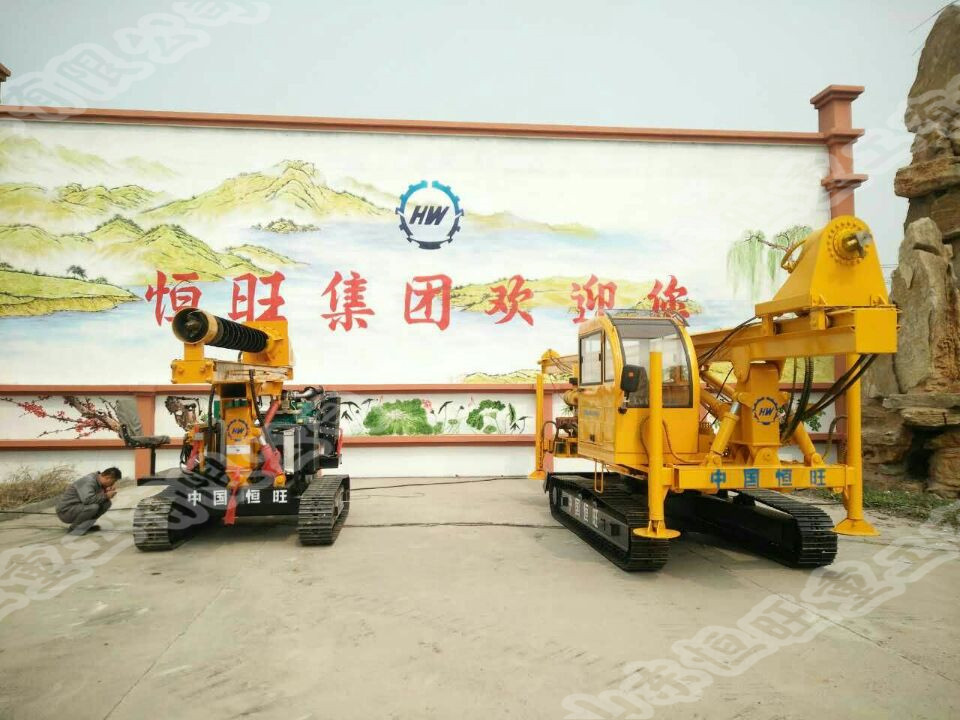 气动光伏打桩机工程建筑专用的桩工机械低价