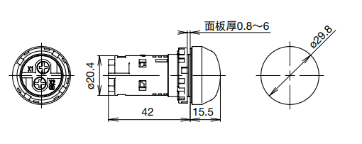 日本IDEC和泉AP22型LED指示灯详解