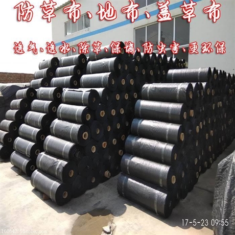 德州正宇90克100克防草布出口日本等国家