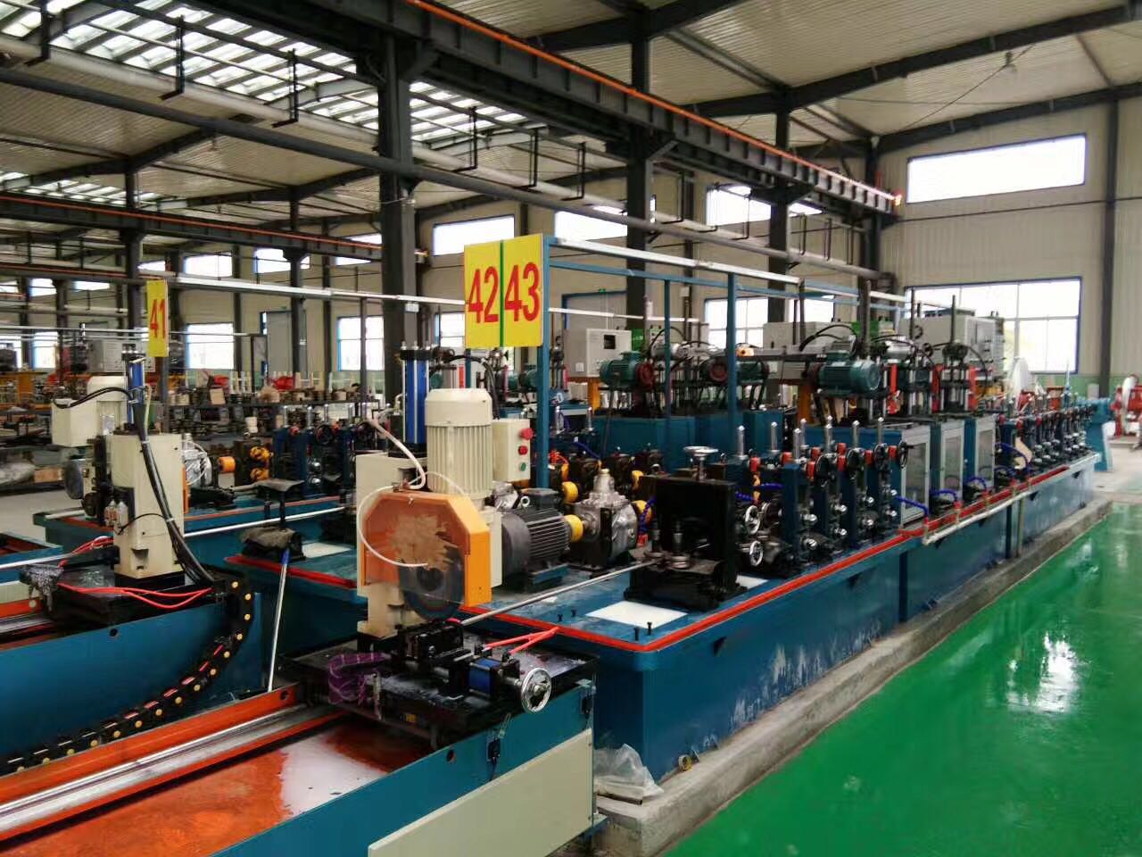 不锈钢家具管电子管扶手管门窗管制管机