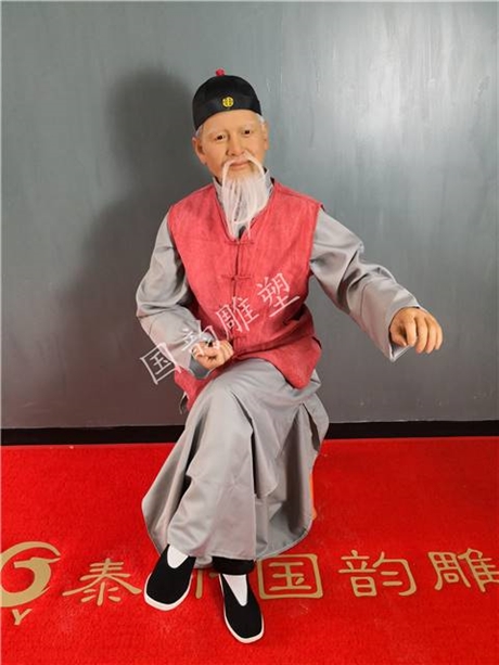 长春真人一比一蜡像长春私人定做仿真人农耕人物蜡像价格优惠