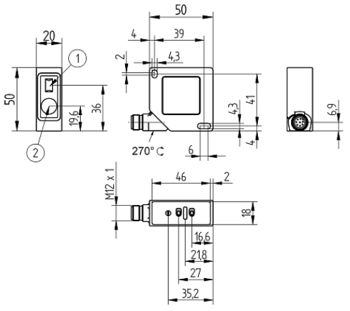 诚信经营wenglor威格勒CP08MHT80光电传感器