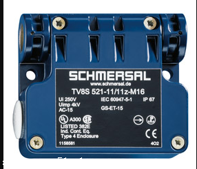带你了解施迈赛SCHMERSAL安全铰链开关TV8S 521