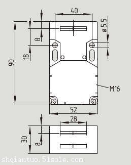 施迈赛EX-AZ 16-03ZVK-3D安全开关安装方式