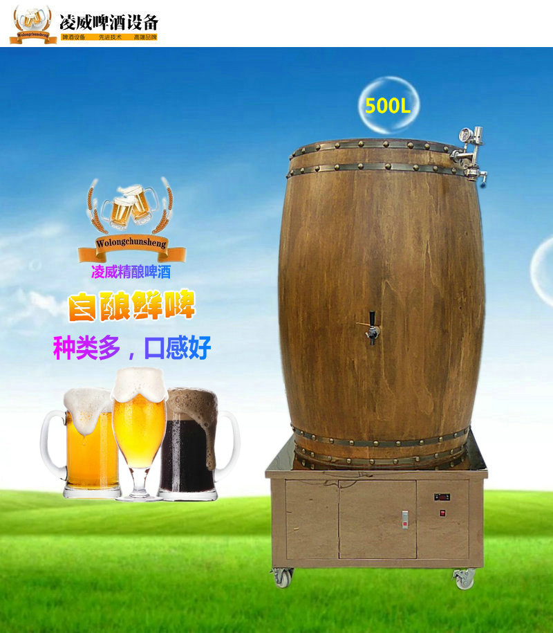 啤酒设备500升小型家庭自酿扎啤机精酿