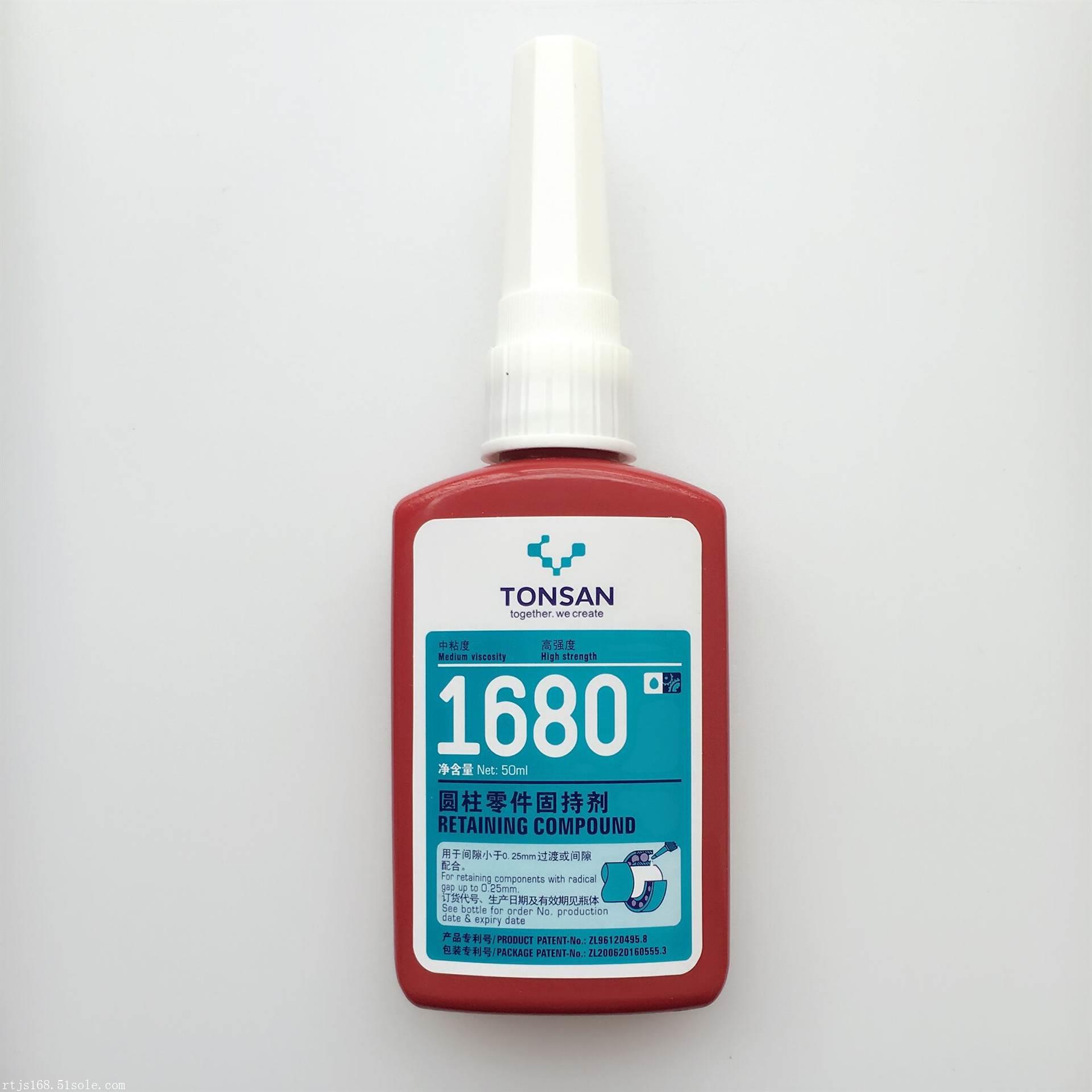 原装可赛新TS1680圆柱零件固持剂1680轴承密封胶水