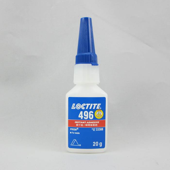 汉高乐泰496瞬干胶水通用型低粘度 粘接金属塑料橡胶快干20g