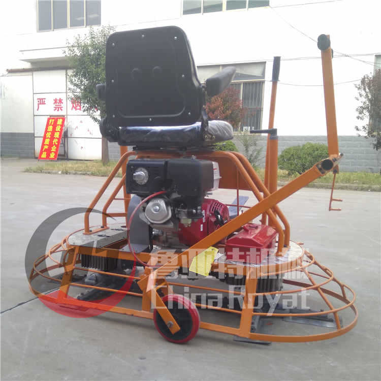 驾驶型座驾式混凝土路面汽油抹光机