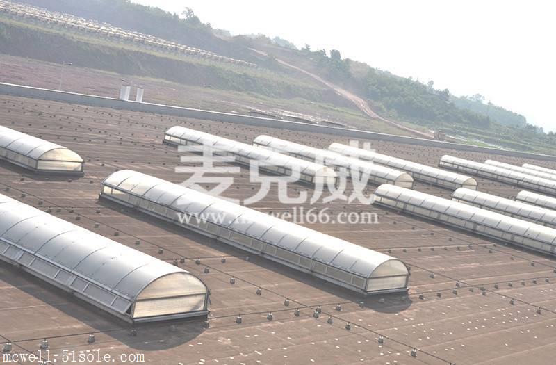 4圆拱型电动采光排窗天窗