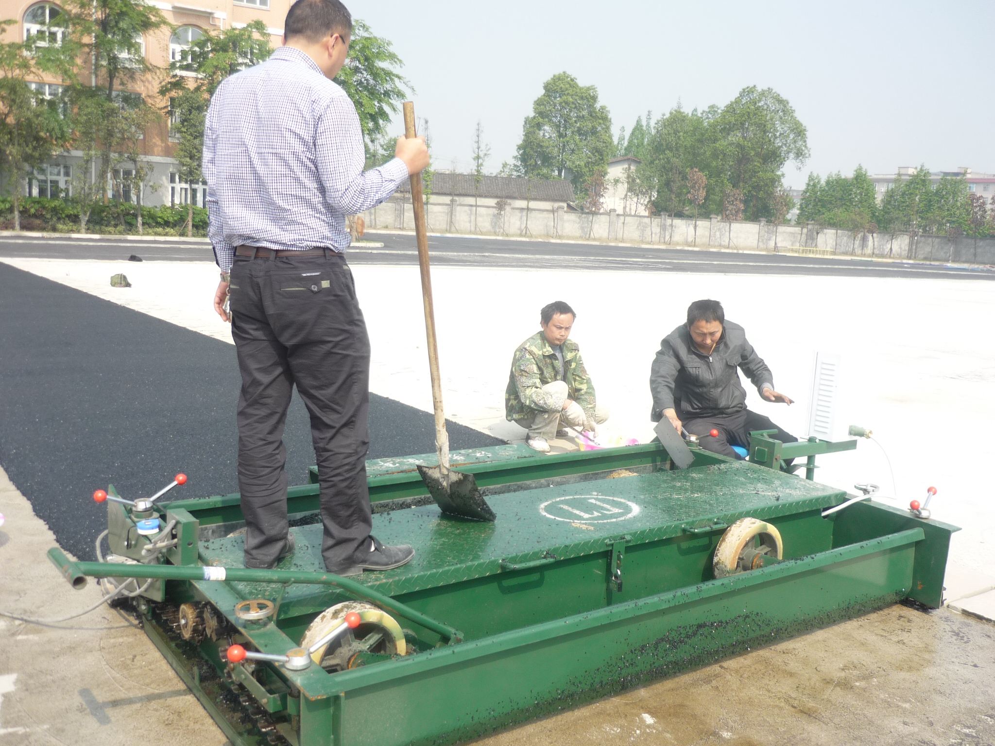 塑胶跑道机械