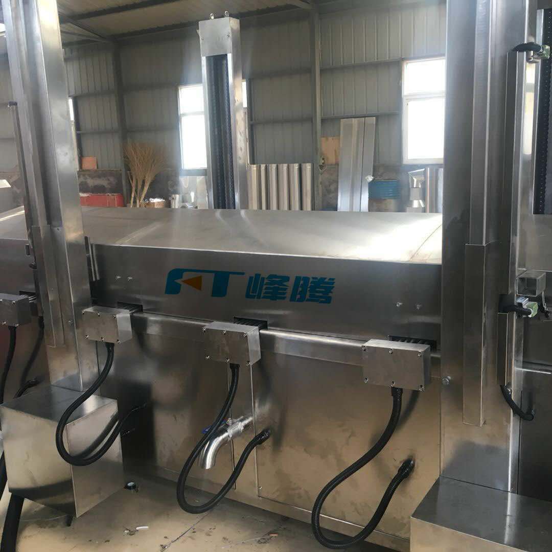 峰腾FTL-5500全自动薯片油炸机流水