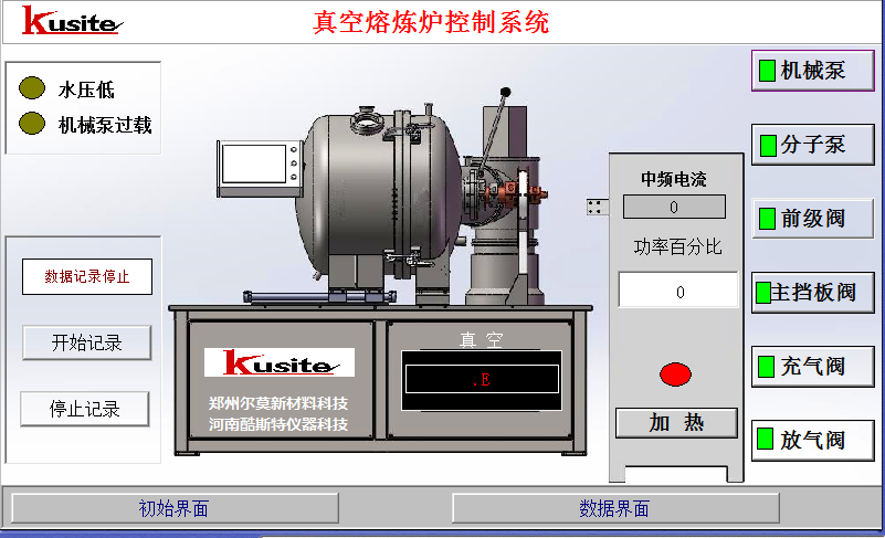 全新设计k-zgf-3实验用真空熔炼炉