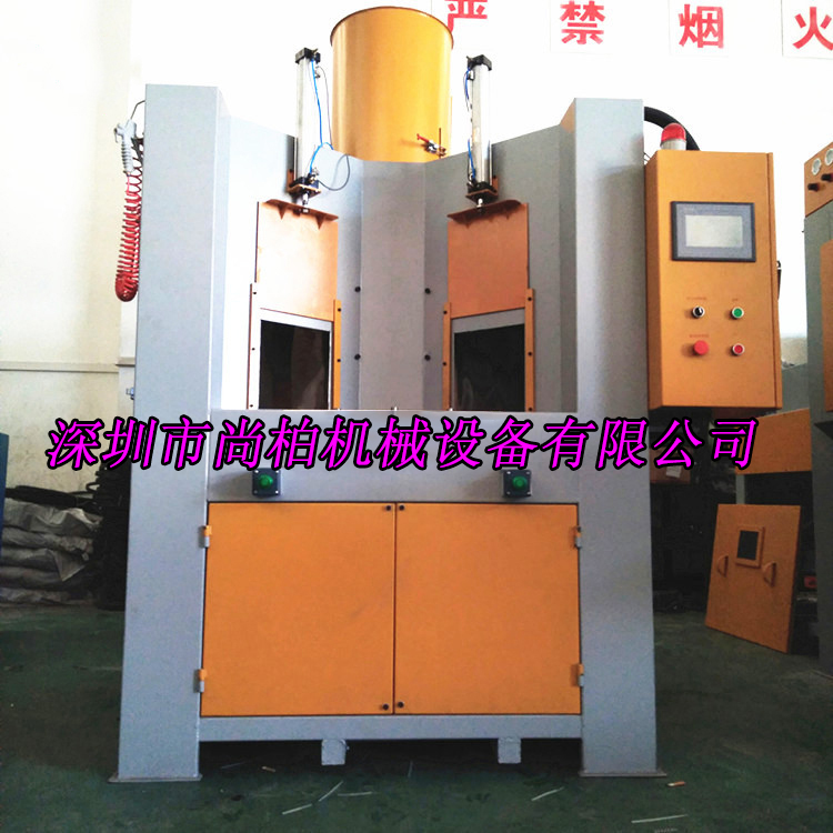 深圳转盘式自动喷砂机厂家PLC电气控制
