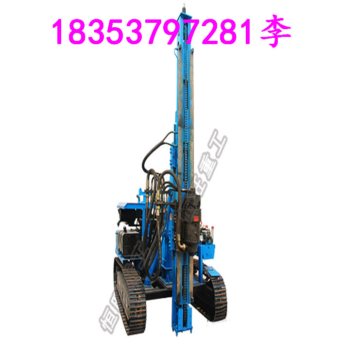 履带多功能打桩机  打桩钻孔一体机