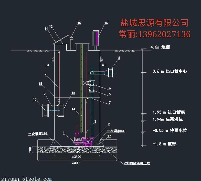 剖析一体化预制泵站构造