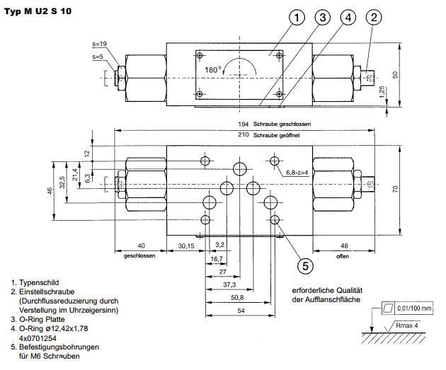 德国HERION双油门止回阀,选型资料