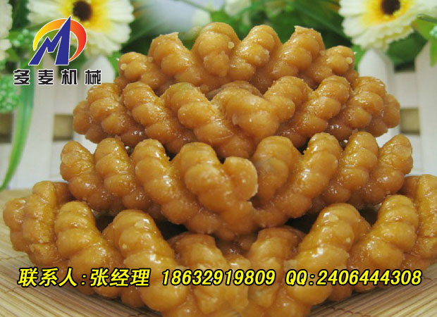 周口香酥麻花出条机不锈钢淋油麻花机直销