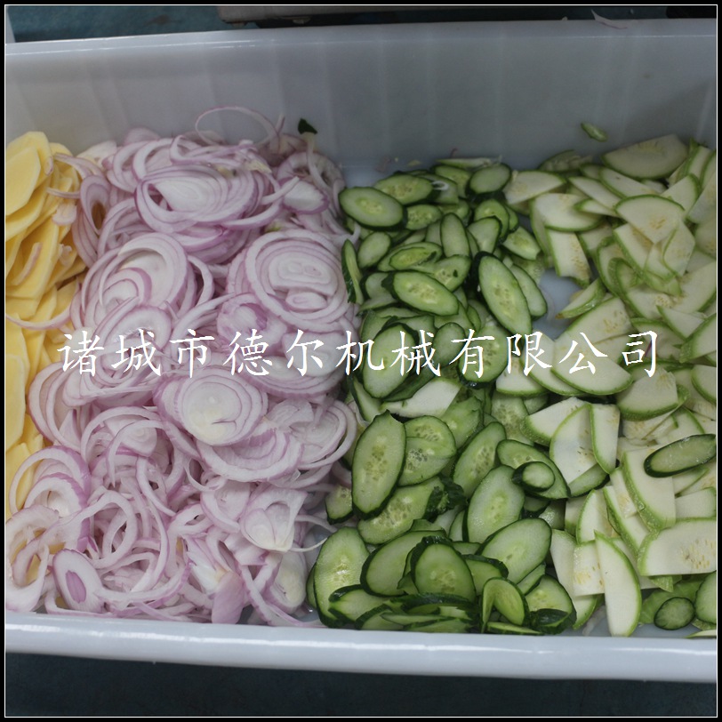 诸城德尔806大型切菜机学校餐厅切菜神器